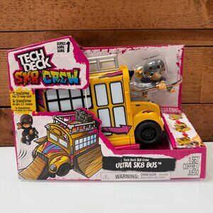 Tech Deck Sk8 Crew Ultra Sk8 Bus Series 1 Skateboard Playset Kids Toys New